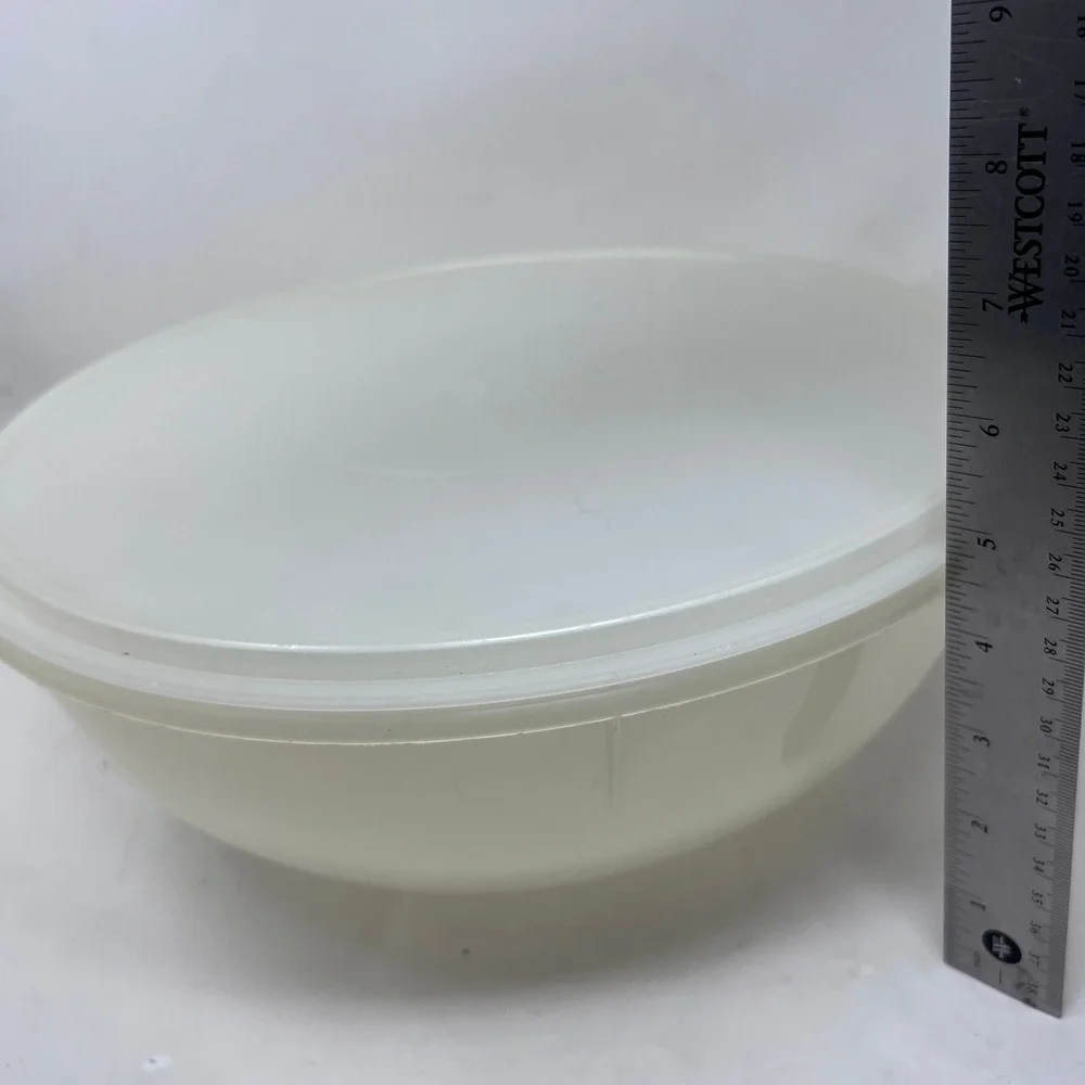Vintage Tupperware‎ Fix n Mix Bowl Large Serving Container Sheer Lid